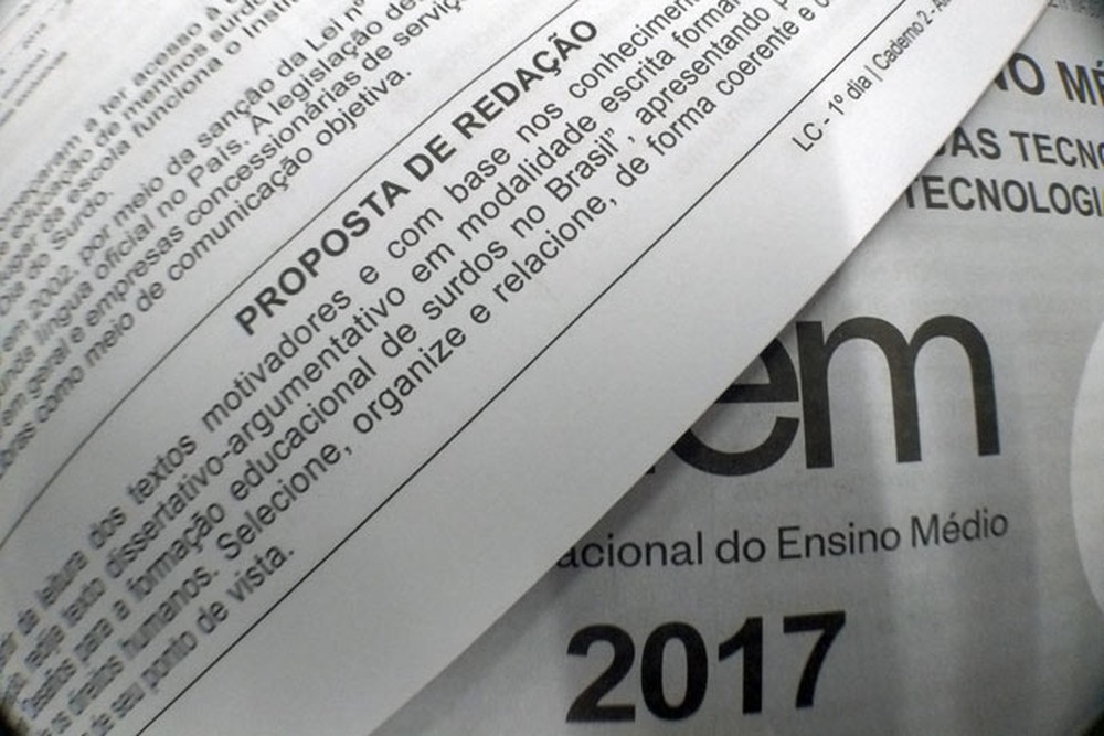 Enem 2017: espelhos da redação estão disponíveis para candidatos ...