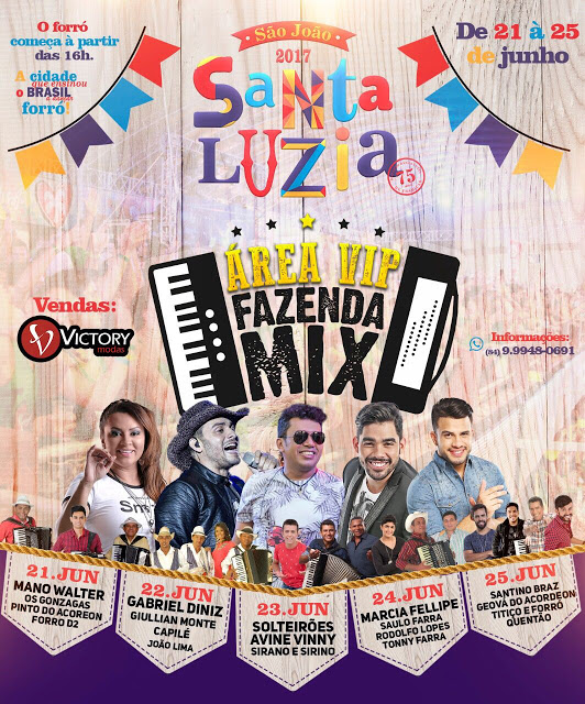 Cartaz anunciando a venda de ingressos da "Área Vip Fazenda Mix" na época (Reprodução)