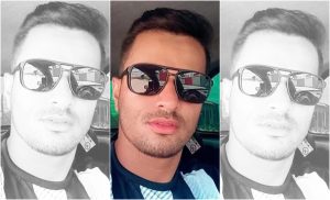 Retrato do vigilante Alan dos Santos, morto ap&oacute;s tentativa de assalto a carro-forte