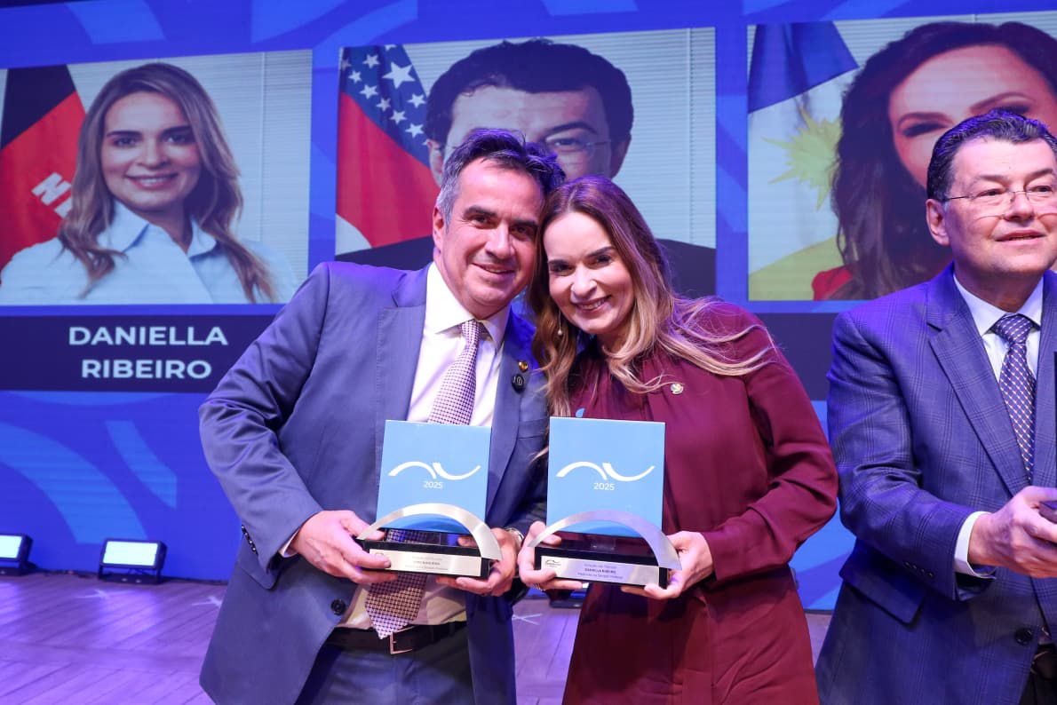 Ciro Nogueira e Daniella Ribeiro