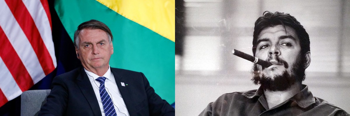 Bolsonaro teve seu carisma comparado ao do revolucionário Che Guevara - Foto: Colagem/Anderson Costa/Portal WSCOM