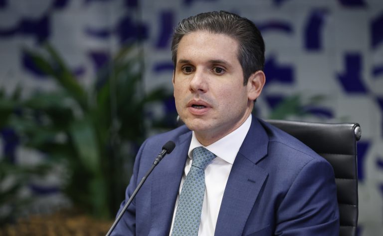 Presidente da Câmara dos Deputados, Hugo Motta, demonstrou pouca crença em caminho para anistia plena - Foto: Acervo Câmara dos Deputados