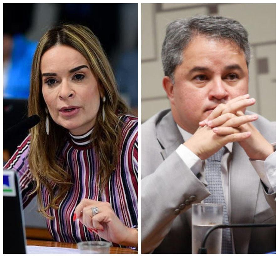 Daniella Ribeiro e Efraim Filho