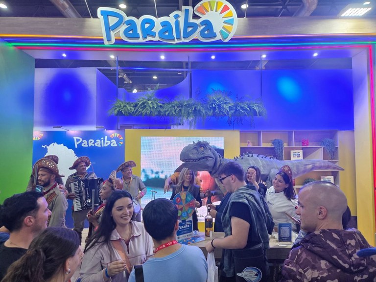 Estande da Paraíba no FIT Latin America