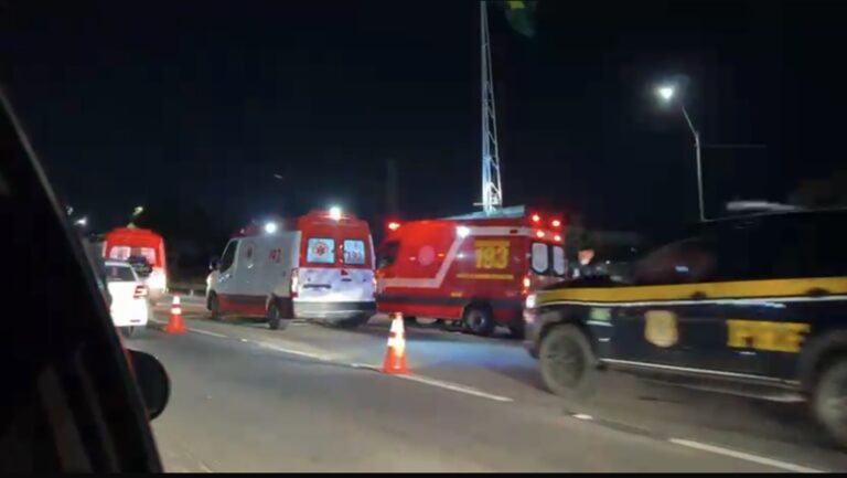 mãe e filha atropeladas na BR-230