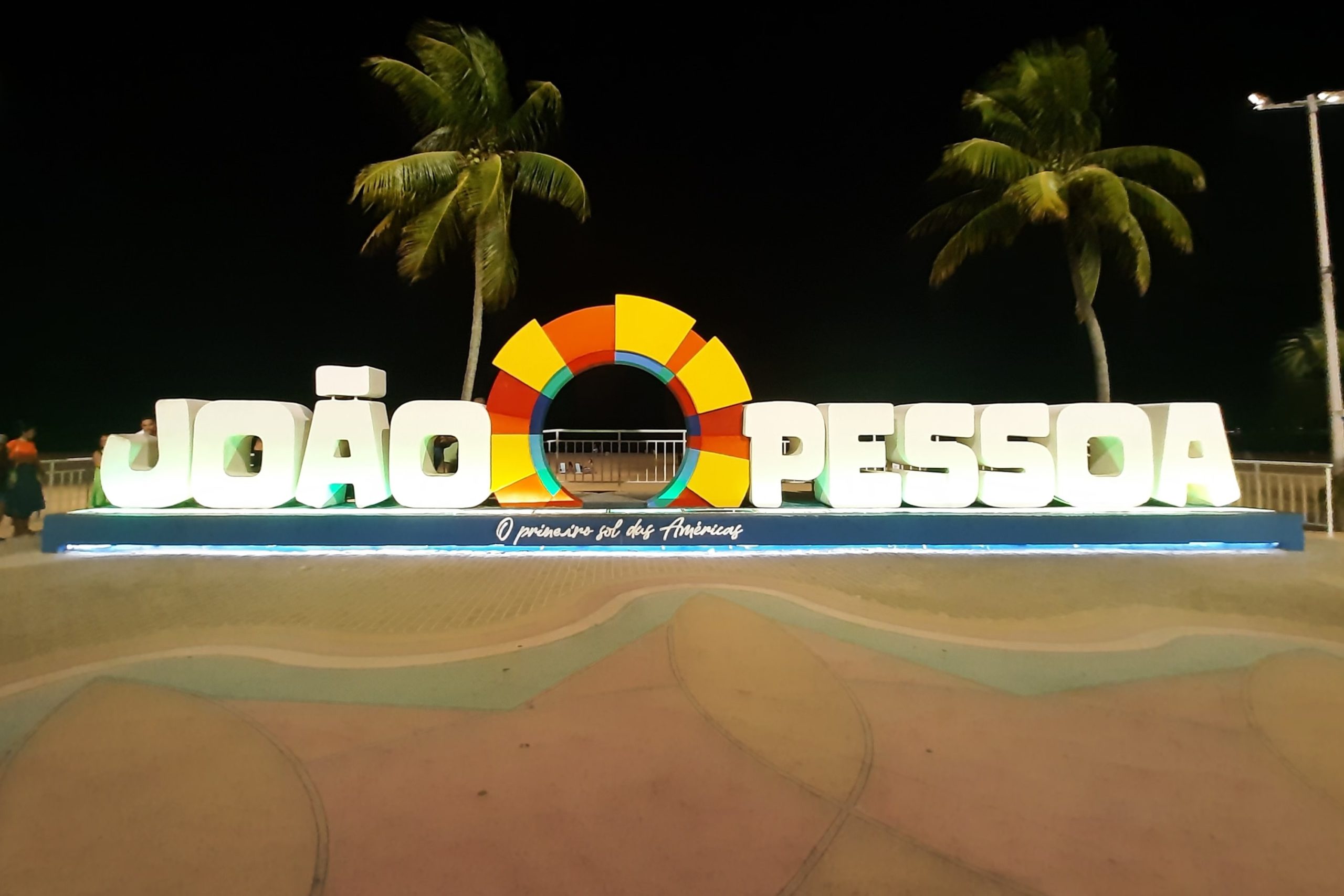 Letreiro João Pessoa