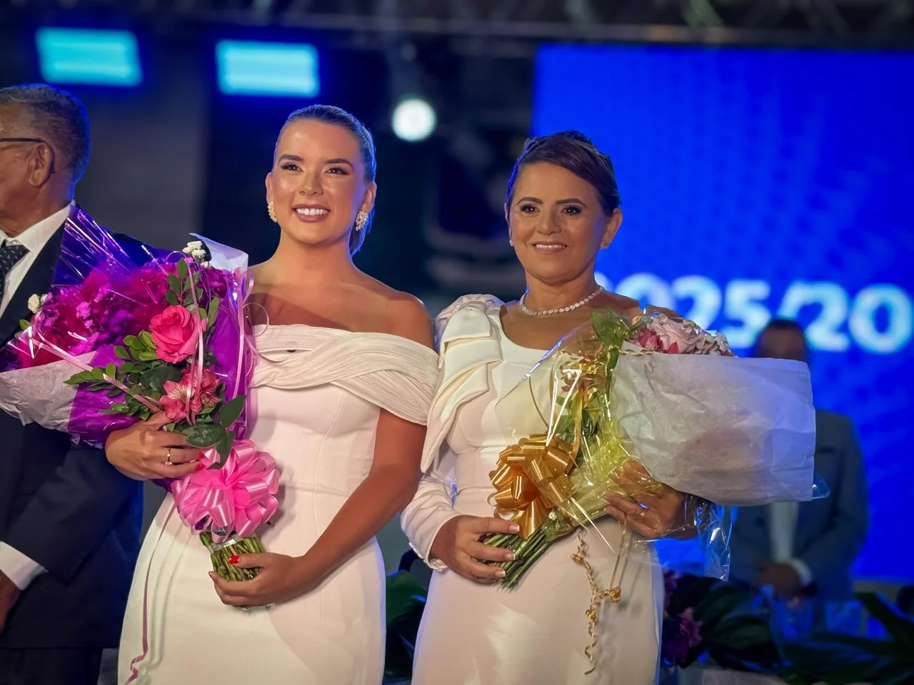 Anna Virgínia e vice Sandra Paulino