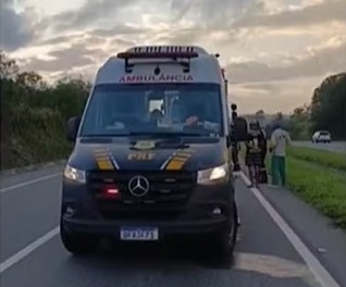 Acidente na BR-230, em São Miguel de Taipu