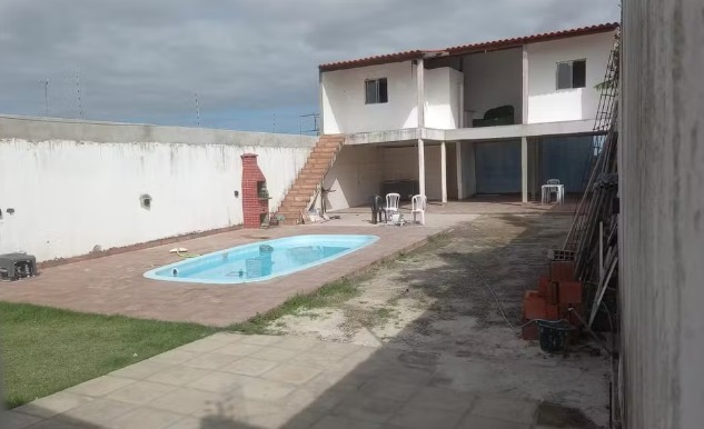 Casa onde houve a chacina na Praia do Sol, em João Pessoa