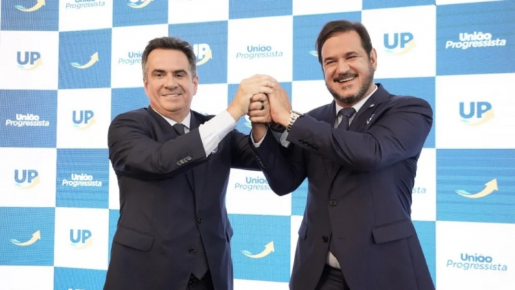 Rueda e Nogueira anunciaram saída da federação União Progressista do governo Lula - Foto: Divulgação/União Progressista.