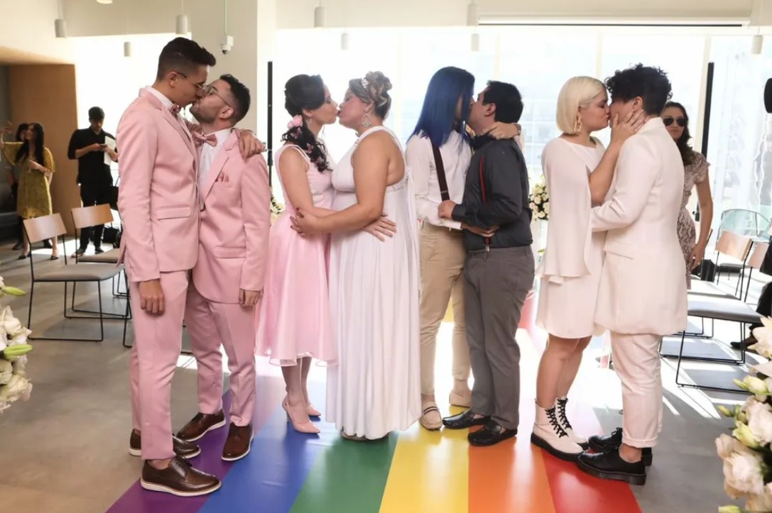 casamento coletivo LGBTQIAPN+