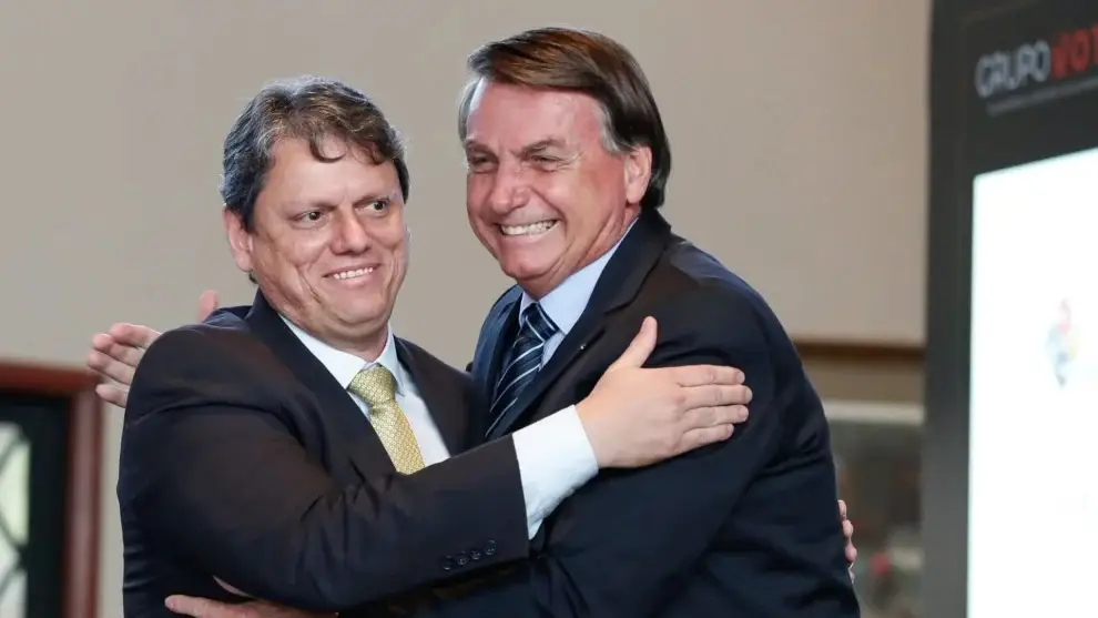 Tarcísio afirmou que concederia indulto a Bolsonaro, caso eleito presidente - Foto: Alan Santos/PR