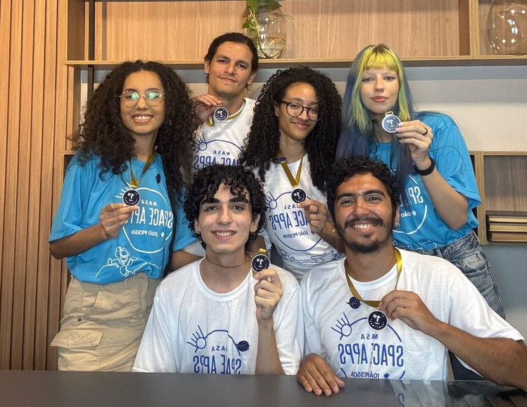 Equipe Solar Punks, vencedora da NASA Space Apps João Pessoa