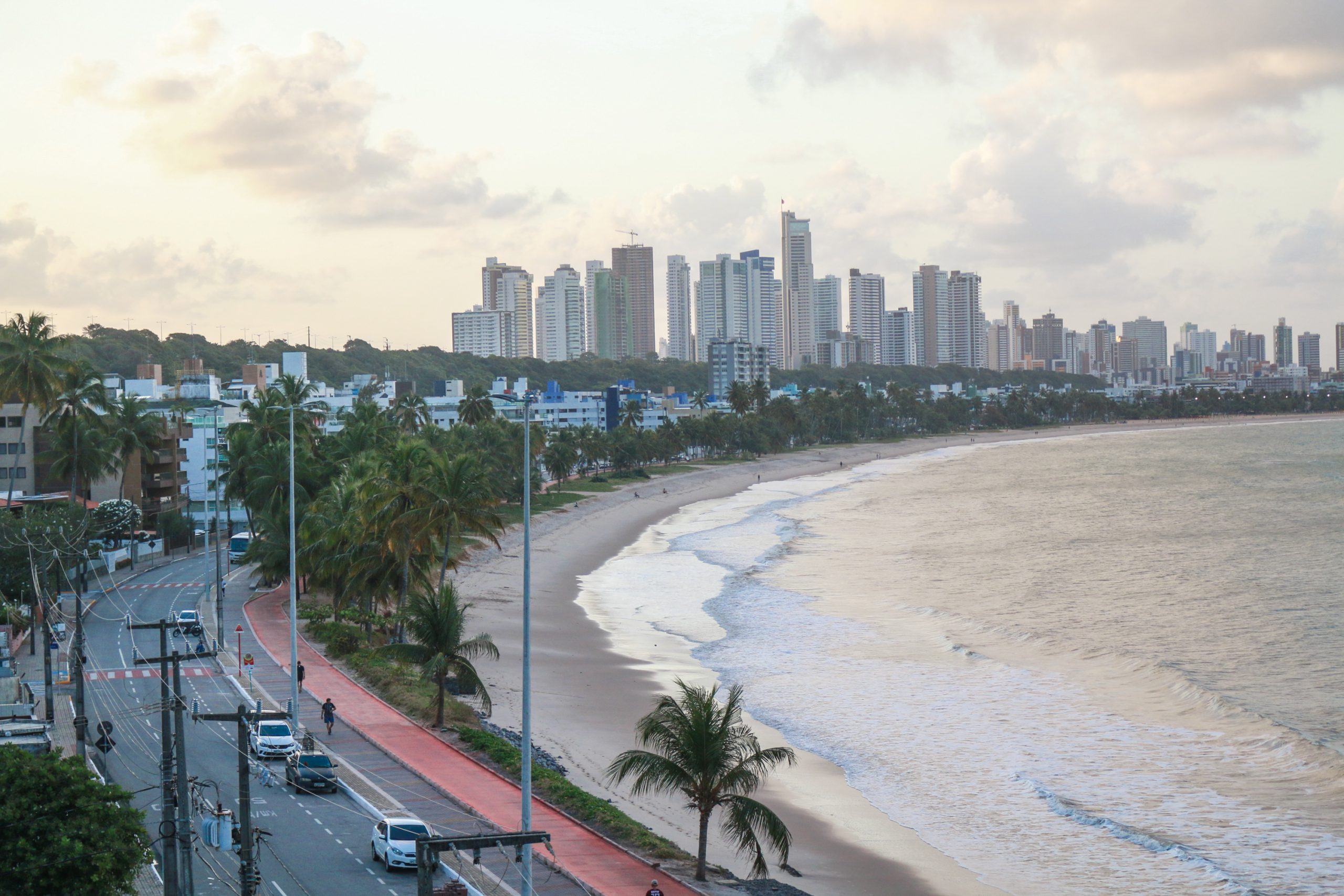 Orla do Cabo Branco, em João Pessoa
