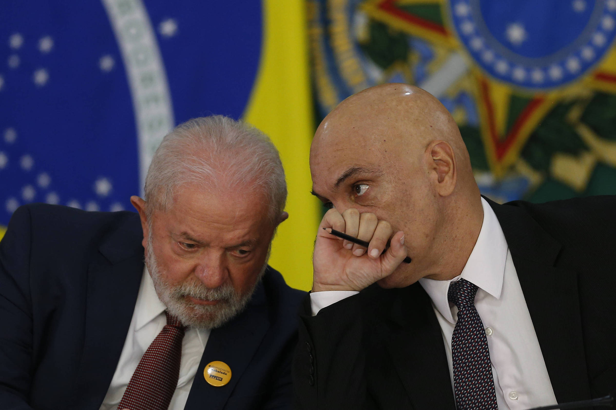 Lula e Alexandre de Moraes