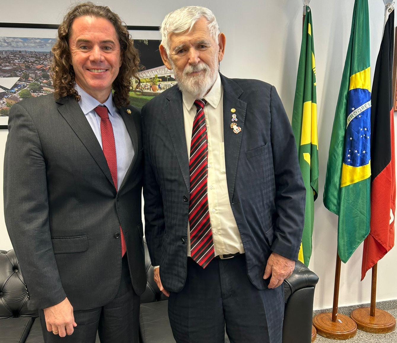 Veneziano e Luiz Couto