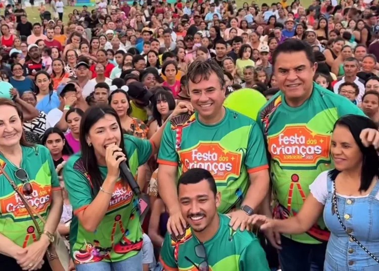 Maria Porto no Dia das Crianças em Borborema