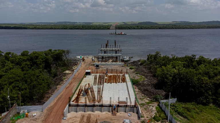 Obras da Ponte do Futuro