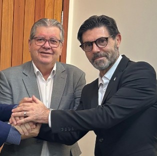 João Azevêdo e Marcos Ribeiro