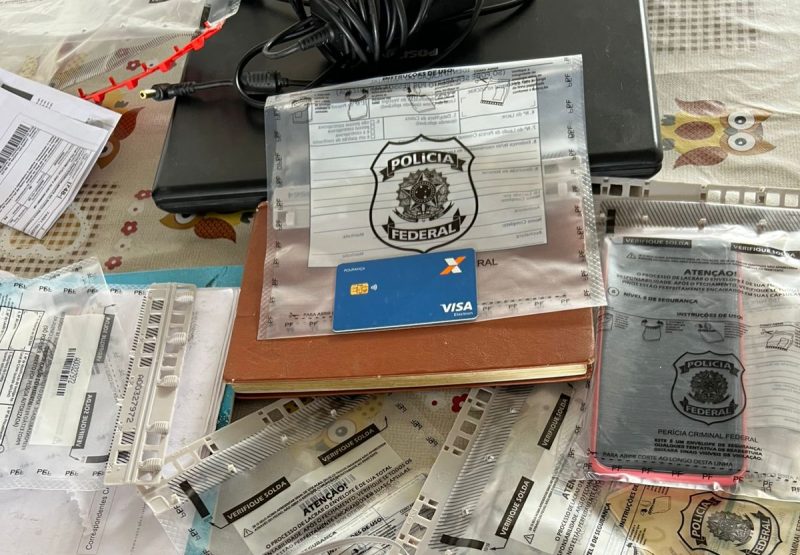 Operação Chameleon, da Polícia Federal, em Picuí