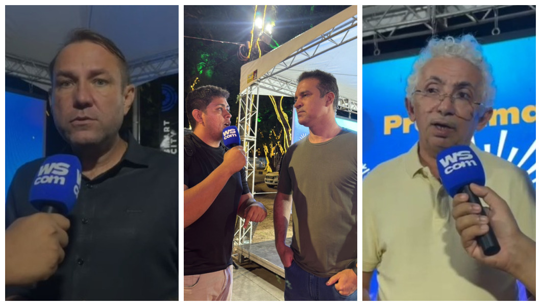 Secretários de João Pessoa durante lançamento da programação de Natal