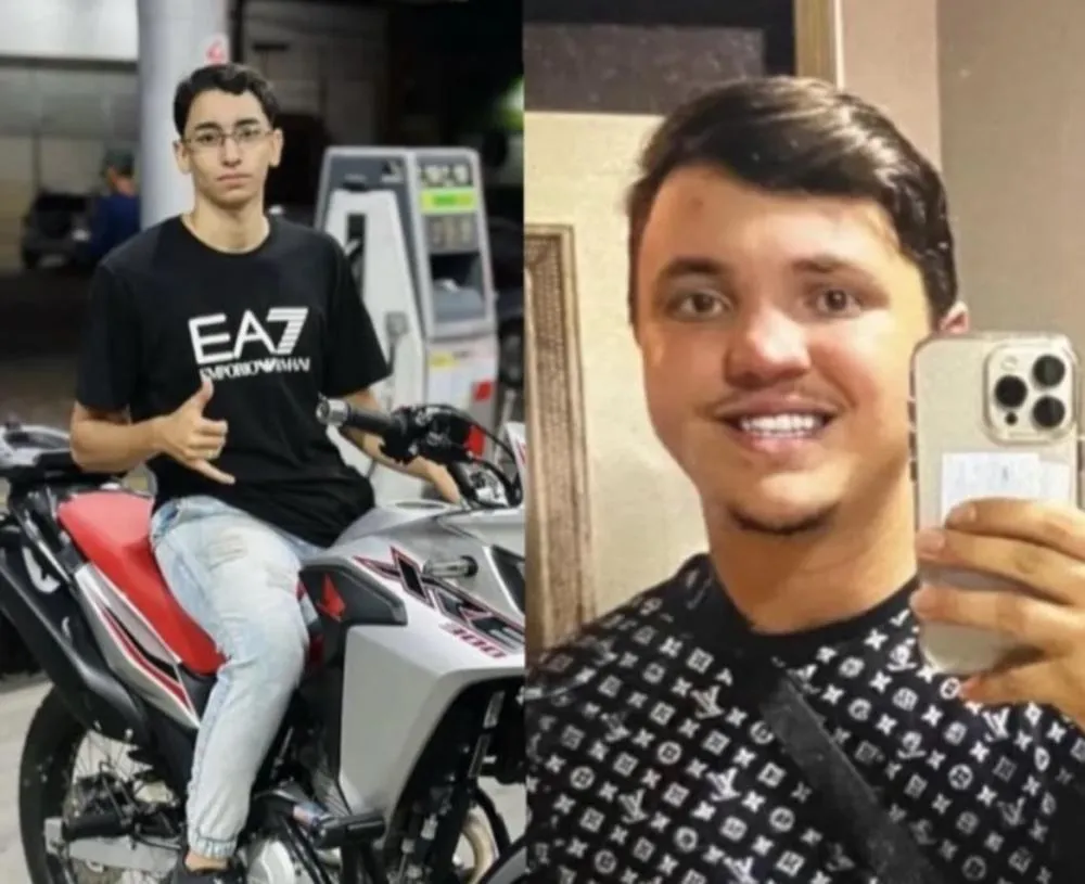 Saulo Alves César e Willian Estrela, vítimas de acidente na PB-391