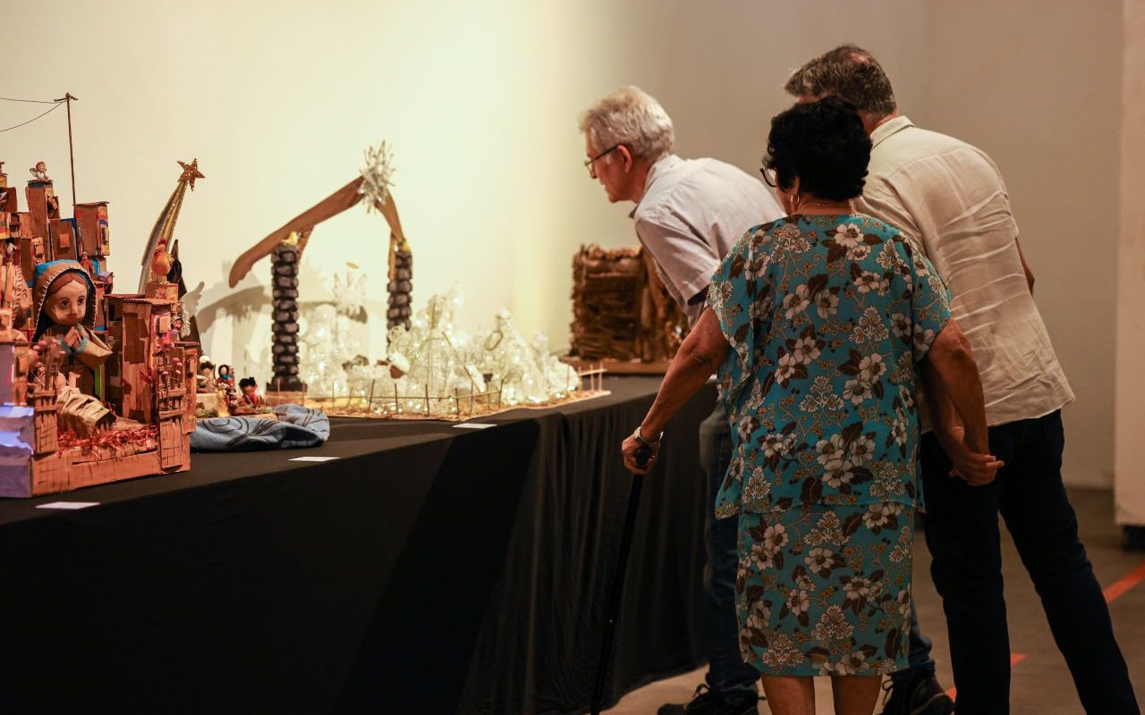 Concurso de presépio do Natal na Usina