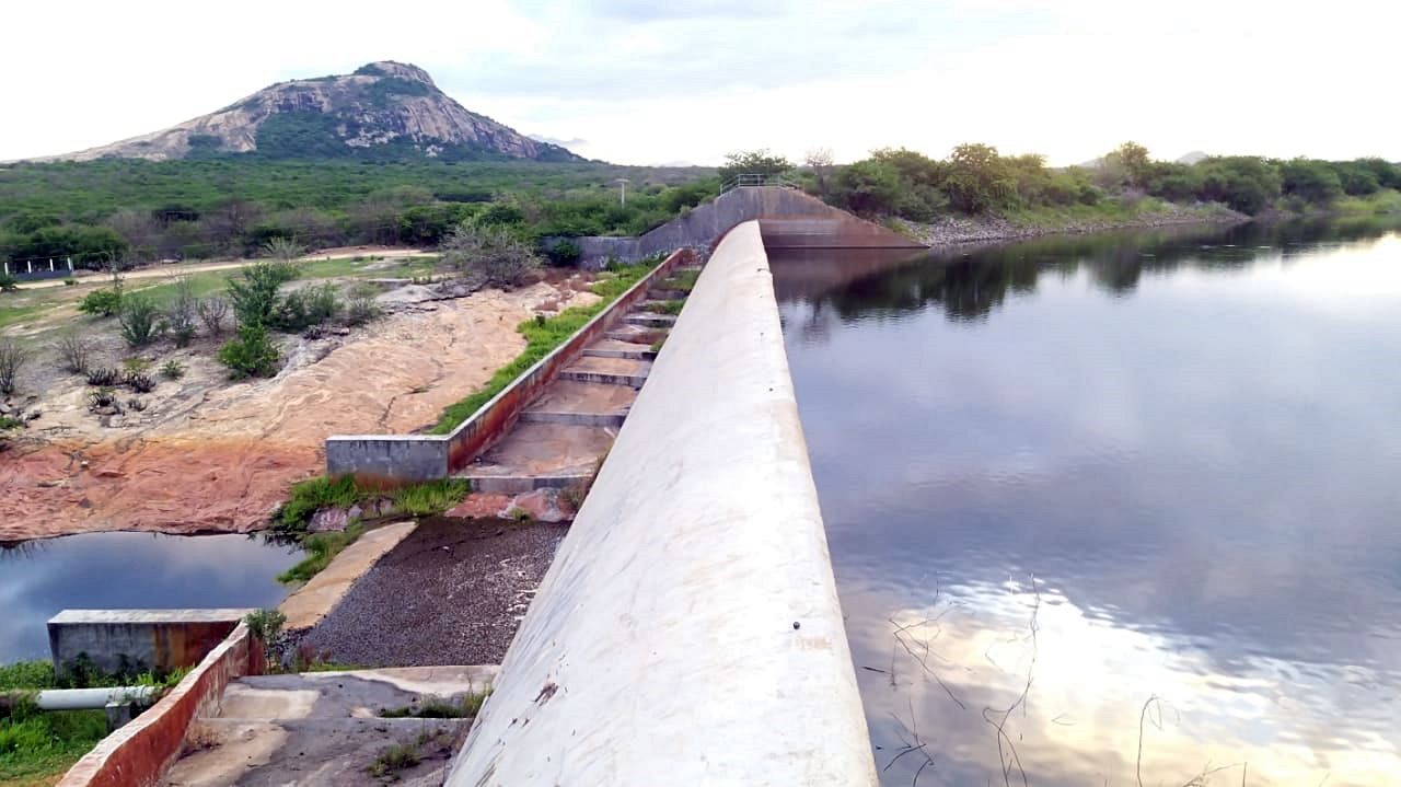 Barragem da Farinha, em Patos