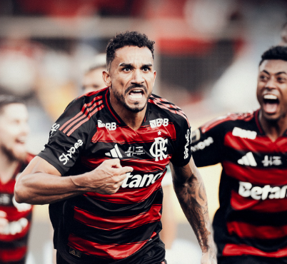 Danilo comemora gol do título da Libertadores do Flamengo. Foto: Instagram / Flamengo