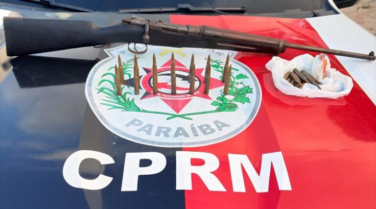 Fuzil apreendido em Bayeux