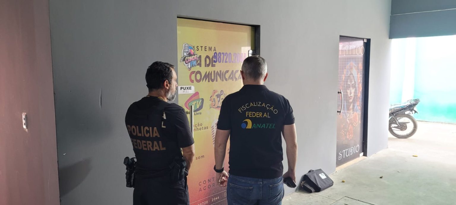 PF deflagra Operação Ruído Zero e fecha rádio clandestina que funcionava em mercado público de Conde (PB)