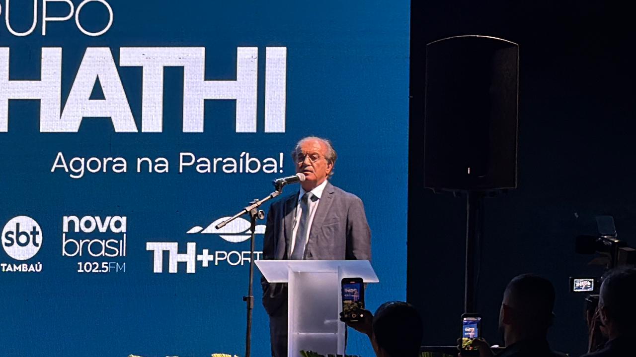 Empresário Chaim Zaher, dono do Grupo THATI de Comunicação.