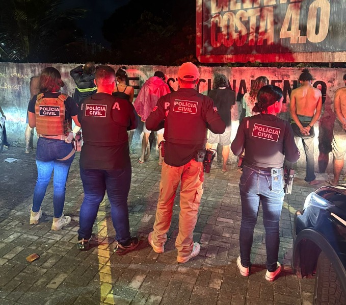 Operação contra furtos no bairro de Manaíra, em João Pessoa