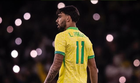 Lucas Paquetá perdeu pênalti que poderia ter garantido vitória para o Brasil - Foto: Reprodução/Instagram/@lucaspaqueta