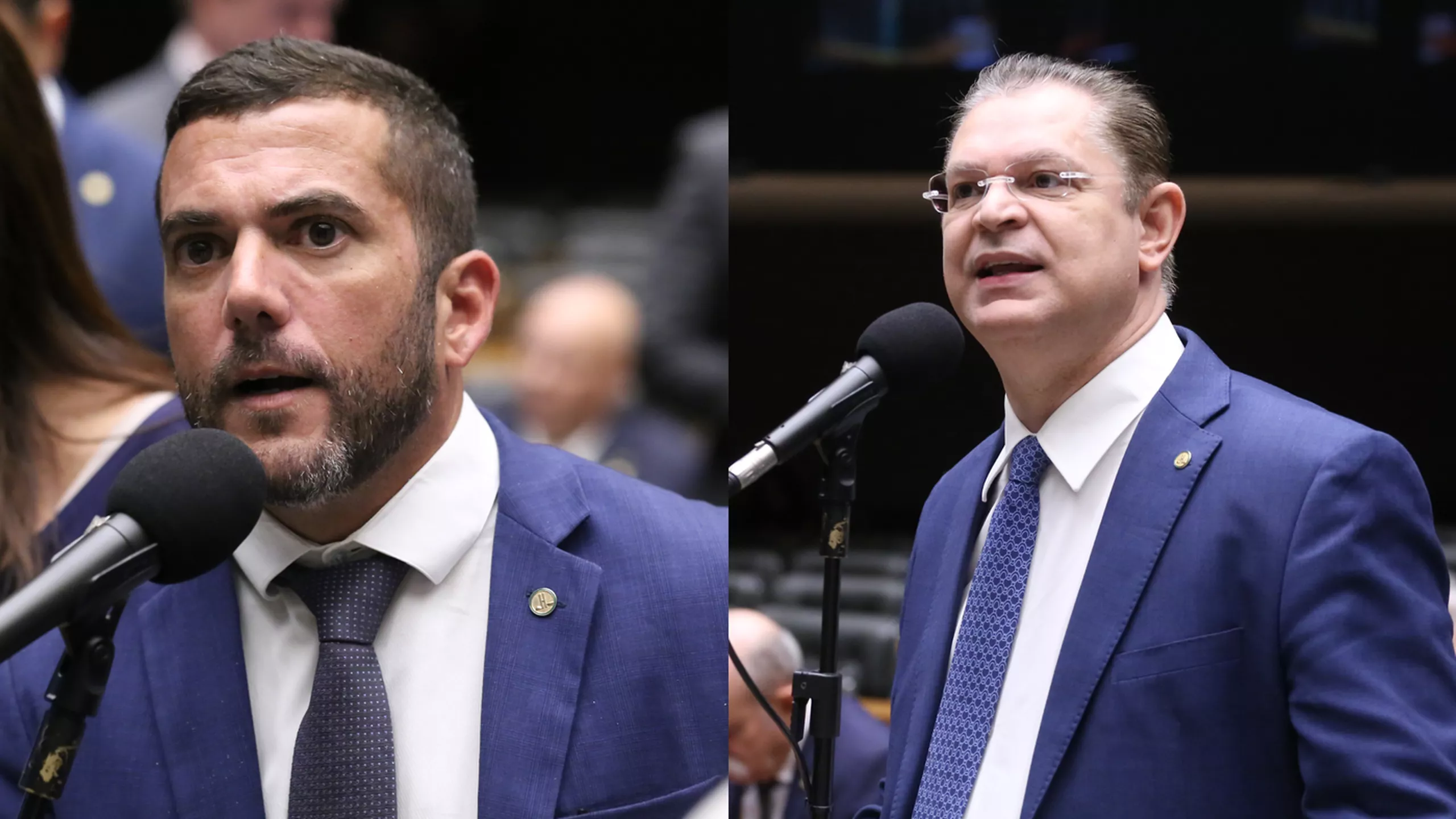 Carlos Jordy e Sóstenes Cavalcante