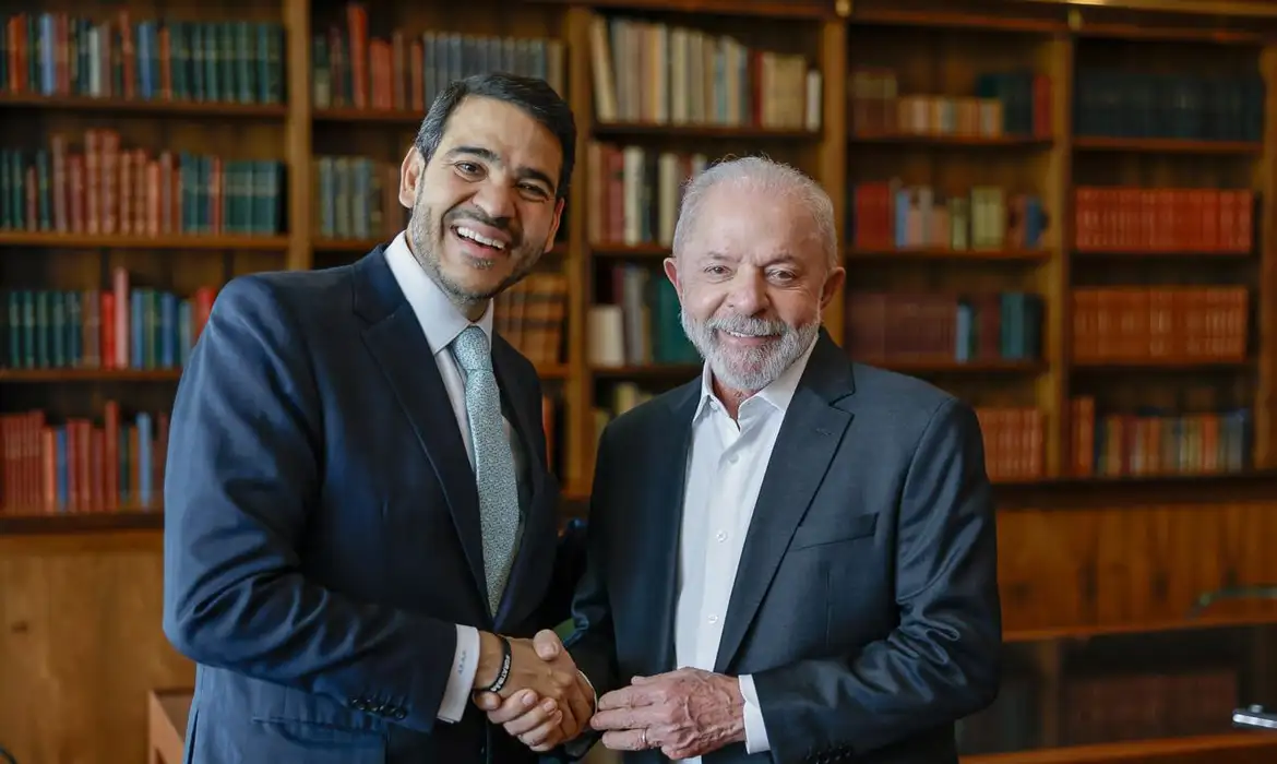 Jorge Messias e Lula