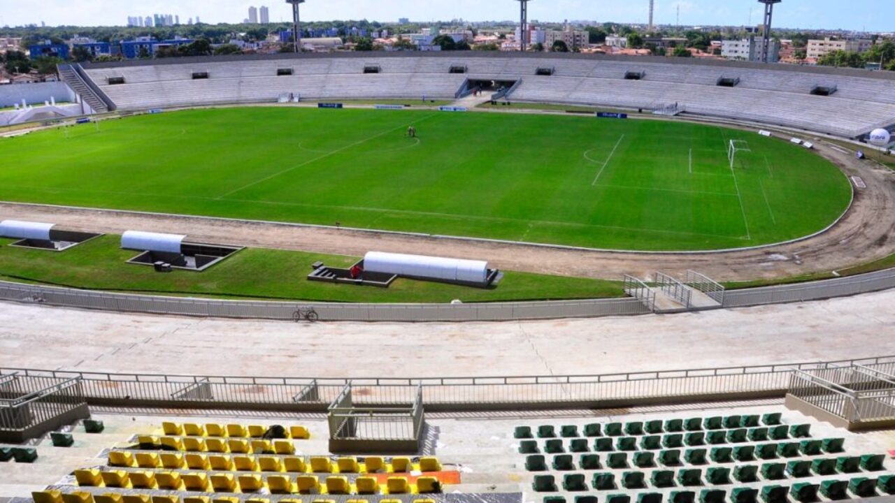 Estádio Almeidão, em João Pessoa