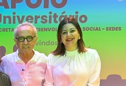 Cícero Lucena e Alyne Moreira