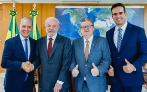 Nabor Wanderley, Lula, João Azevêdo e Lucas Ribeiro