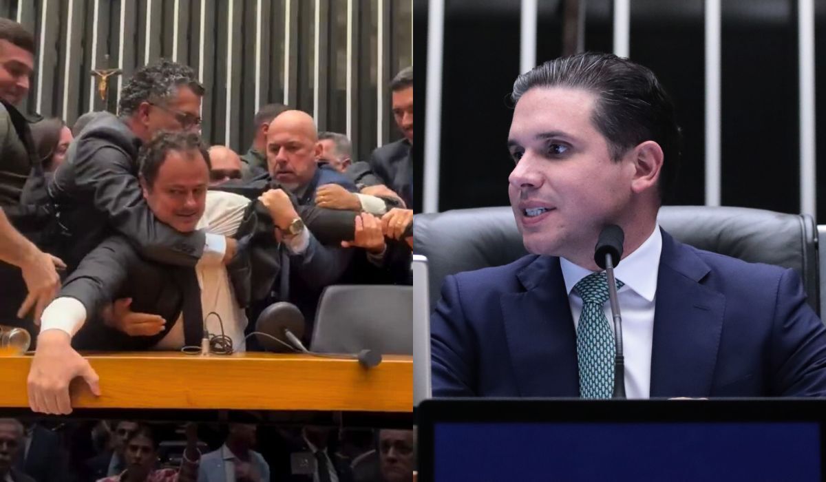 Glauber Braga e Hugo Motta