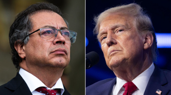 Gustavo Petro e Donald Trump
