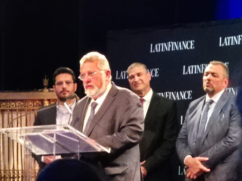 Carlos Vieira em conferência em Nova York