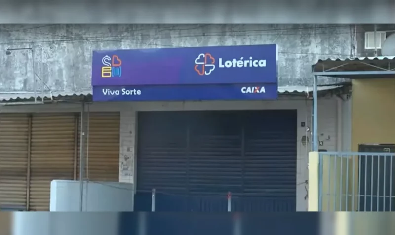 Lotéria em Mangabeira, onde foi feita a aposta vencedora da Mega da Virada