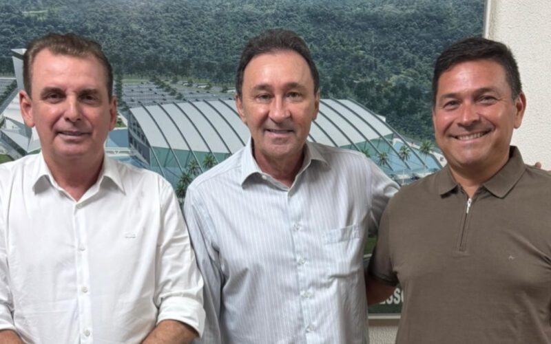 Chico Mendes, Deusdete Queiroga e Caio Paixão