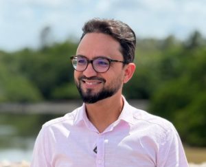 Tibério Limeira durante entrevista após repercussão da Operação Indignus