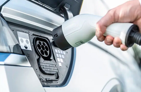 Recarga em carro elétrico