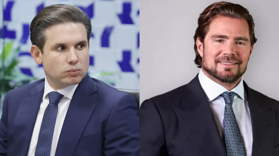 Hugo Motta e Daniel Vorcaro