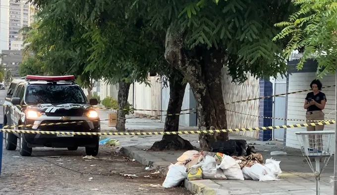 Corpo de mulher carbonizado em mala, no Manaíra