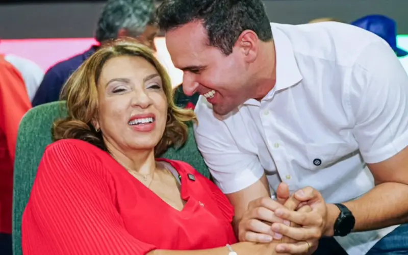 Cida Ramos e Lucas Ribeiro