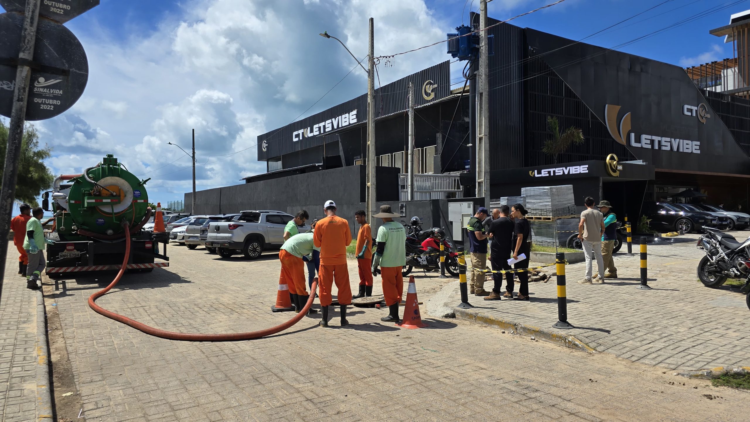 academia embargada no Bessa